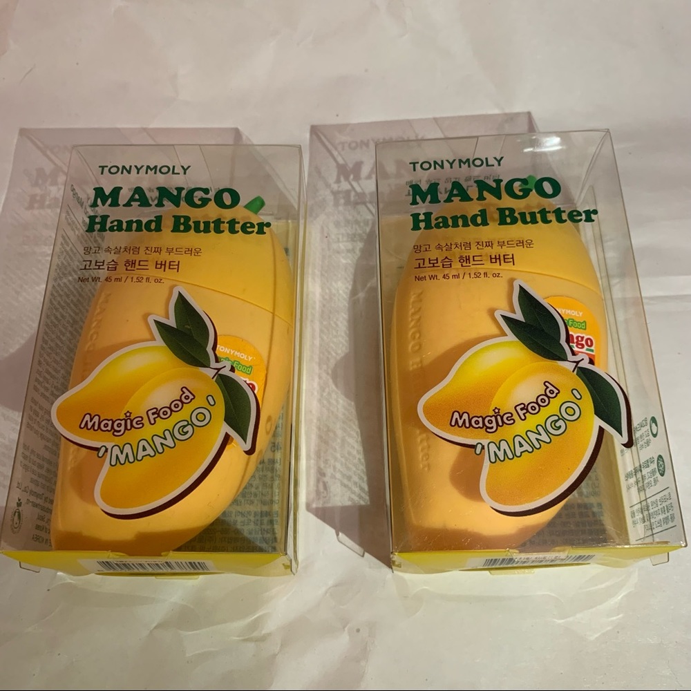 2 x tony moly hand cream